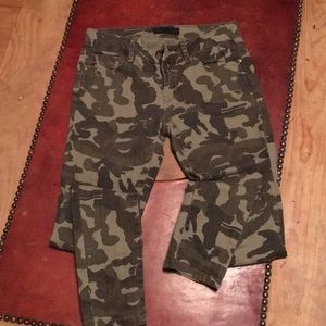 Camo jeans